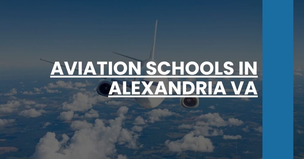 Aviation Schools in Alexandria VA Feature Image