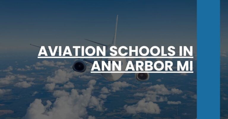 Aviation Schools in Ann Arbor MI Feature Image