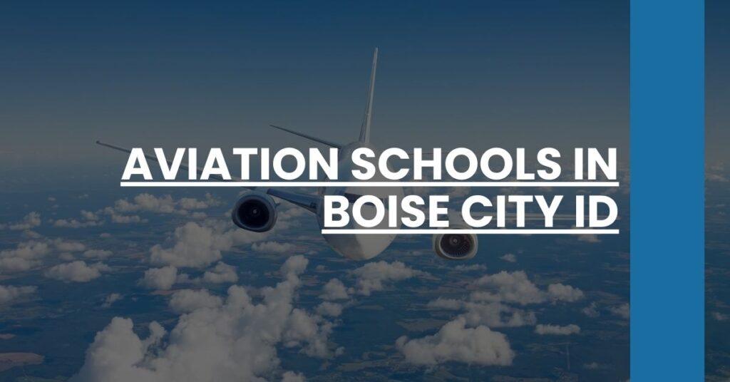 Aviation Schools in Boise City ID Feature Image