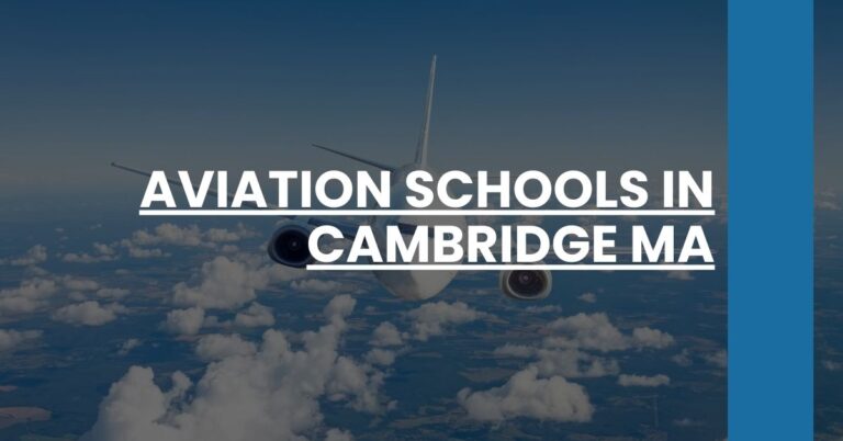 Aviation Schools in Cambridge MA Feature Image