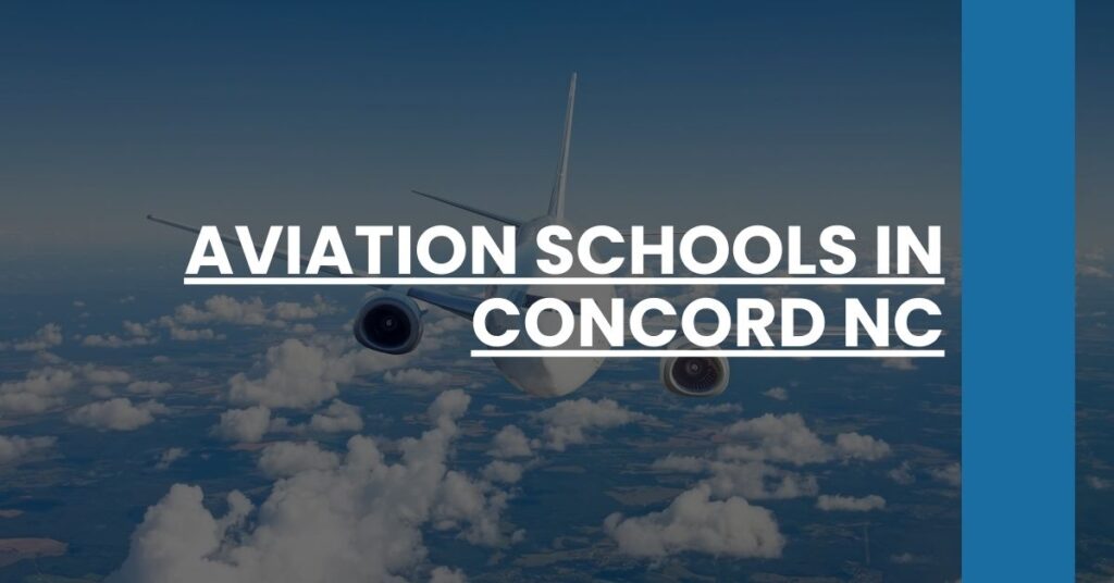 Aviation Schools in Concord NC Feature Image