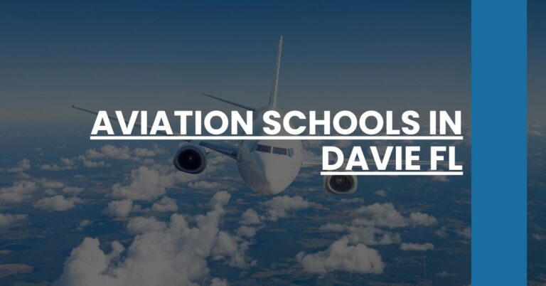 Aviation Schools in Davie FL Feature Image