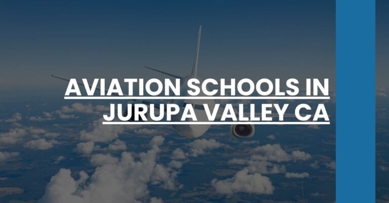 Aviation Schools in Jurupa Valley CA Feature Image