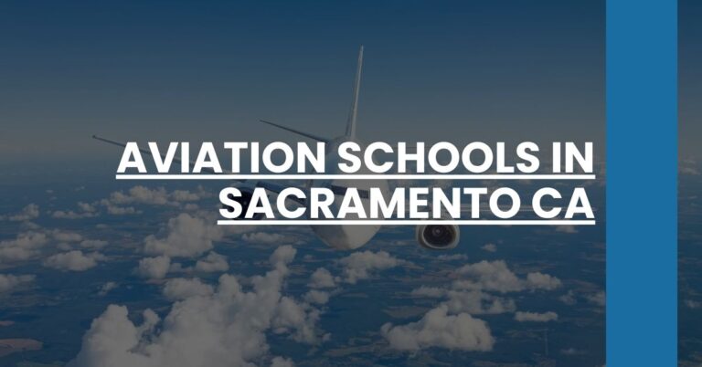 Aviation Schools in Sacramento CA Feature Image