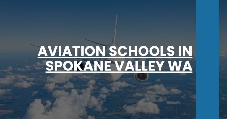 Aviation Schools in Spokane Valley WA Feature Image