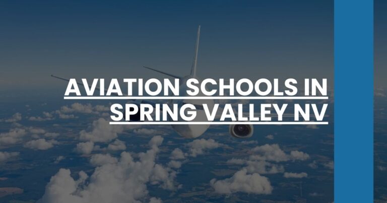 Aviation Schools in Spring Valley NV Feature Image