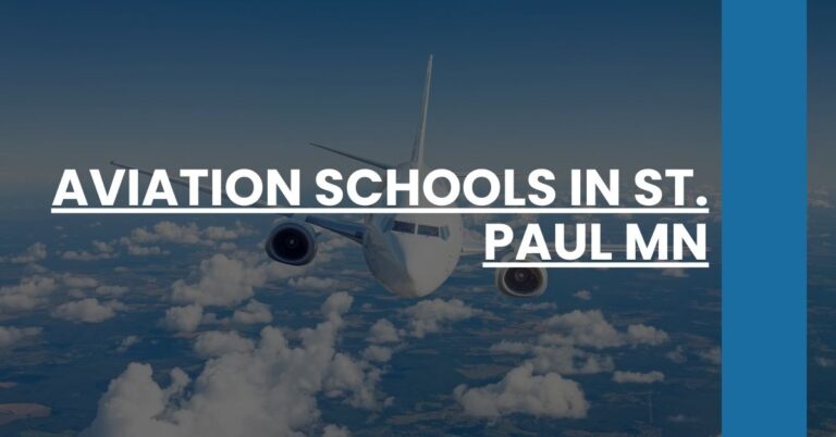 Aviation Schools in St. Paul MN Feature Image