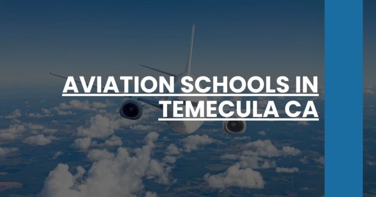 Aviation Schools in Temecula CA Feature Image