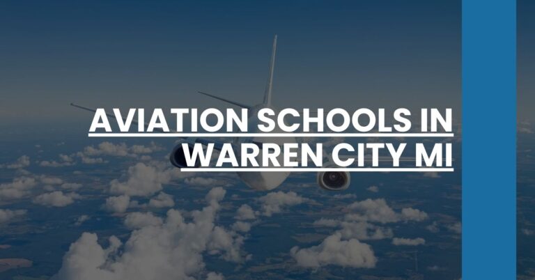 Aviation Schools in Warren city MI Feature Image