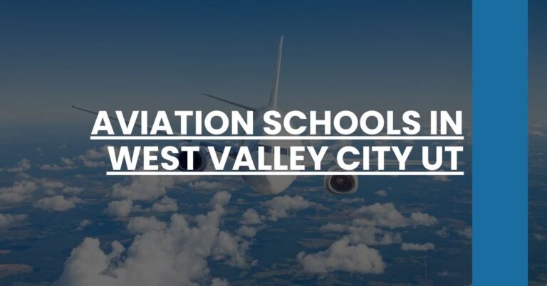 Aviation Schools in West Valley City UT Feature Image