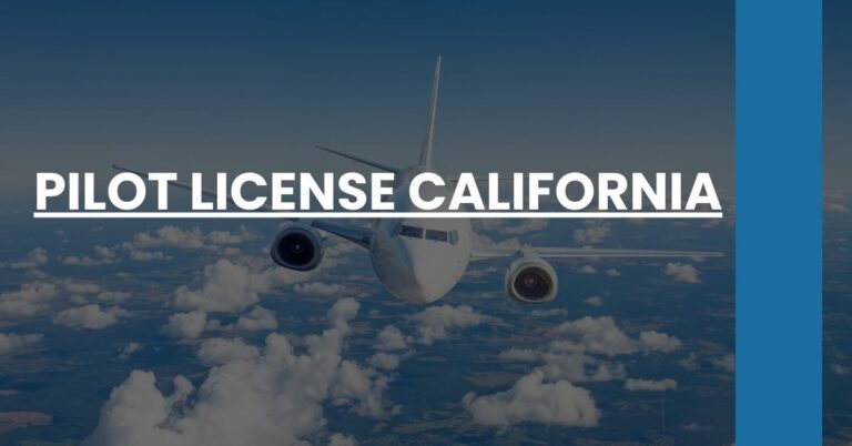 Pilot License California Feature Image