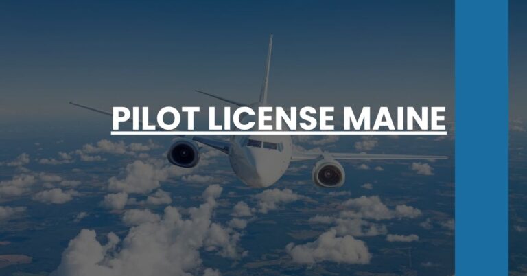 Pilot License Maine Feature Image